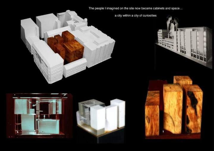 英国皇家建筑师协会展览了哪些学生作品？